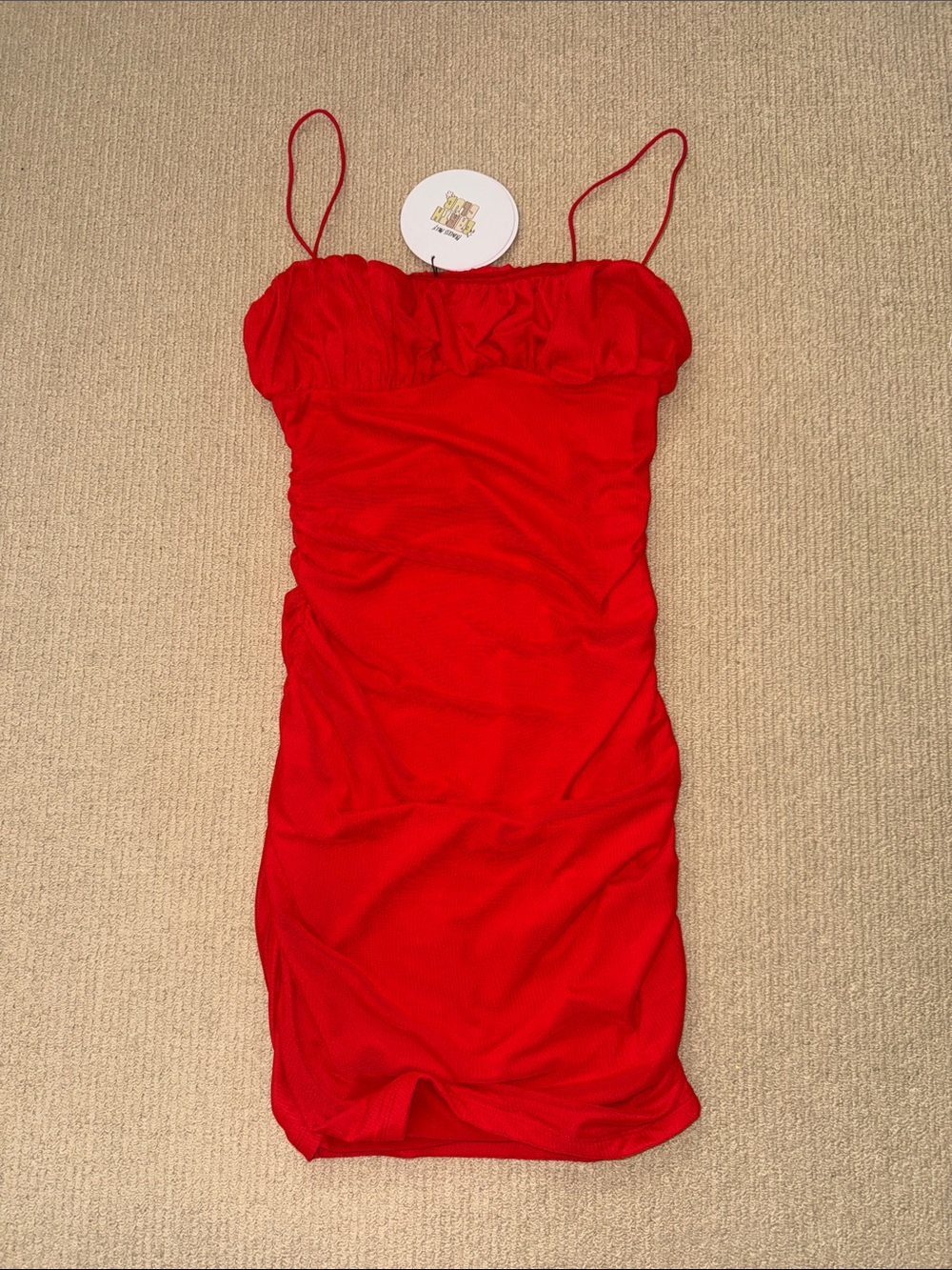 Princess Polly Red Penney Mini Dress